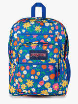 Rugzak 3 Compartimenten Met 15" Laptopvak Jansport Blauw backpack EA5BAH