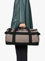 Texel Duffel Bag Small - Reistas Rains Beige travel 13480-vue-porte