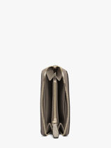 Portefeuille Ninon Leder Lancel Grijs ninon A14081-vue-porte