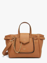 Handtas Thea Leder Lancel Bruin thea A14221