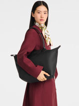 Longchamp Le pliage one Schoudertas Zwart-vue-porte