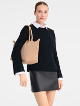 Longchamp Le pliage one Handtas Beige-vue-porte
