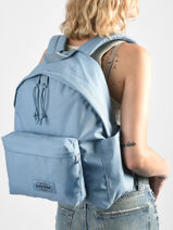 Rugzak Eastpak Blauw mono series A5BG4MON-vue-porte