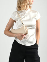 Longchamp Looong Schoudertas Beige-vue-porte