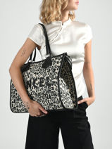 Schoudertas Jour Lancel Zwart jour A14234-vue-porte