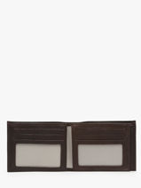 Portefeuille Leder Arthur & aston Bruin danny 126-vue-porte