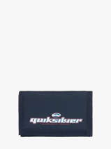 Portefeuille Quiksilver Blauw wallets QYAA4063