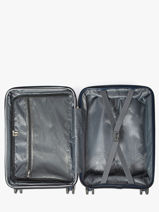 Handbagage Snowball Blauw travel 65103-vue-porte