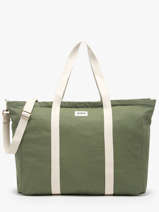 Schoudertas Jean Katoen Hindbag Groen best seller JEAN