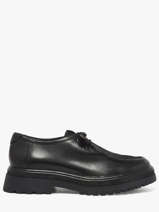 Derby Veterschoenen Uit Leder Tamaris Zwart accessoires 47
