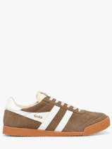 Sneakers Uit Leder Gola Bruin women CLB538FW