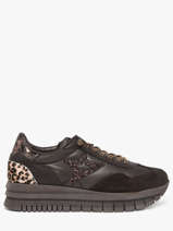Sneakers Met Platformzool Cetti Bruin women SRA