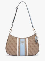 Schoudertas Noelle Guess Bruin noelle BS967218
