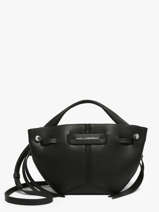 Cross Body Tas K Pierced Leder Karl lagerfeld Zwart k pierced B3W30280