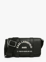 Cross Body Tas Rsg Leder Karl lagerfeld Zwart rsg B3W30342
