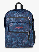 Rugzak 3 Compartimenten Met 15" Laptopvak Jansport Blauw backpack EA5BAH