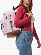 Rugzak 2 Compartimenten Met 15" Laptopvak Jansport Roze backpack EA5BAK-vue-porte