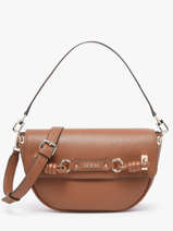 Cross Body Tas Camelia Polyurethaan Guess Bruin camelia BG974219