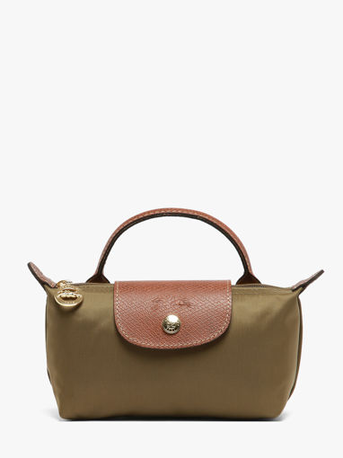 Longchamp Le pliage original Clutch Groen