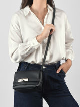 Longchamp Le smart flow Cross bodytas Zwart-vue-porte