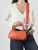Handtas Th Logotape Tommy hilfiger Oranje th logotape AW18743-vue-porte