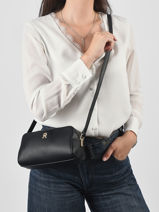 Cross Body Tas Th Grace Tommy hilfiger Zwart th grace AW18863-vue-porte