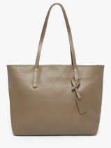 Schoudertas A4 Formaat Caviar Milano Beige caviar CA19111O