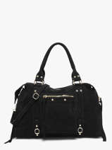 Schoudertas A4 Formaat Velvet Milano Zwart velvet VE24095O