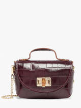 Minitasje Cocco Balo Leder Milano Rood cocco balo CB24117