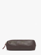 Etui Leder Milano Bruin caviar CA22116O