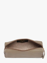 Etui Leder Milano Bruin caviar CA22116O-vue-porte
