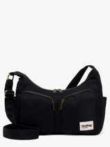 Cross Body Tas Best Seller Katoen Hindbag Zwart best seller EMILE