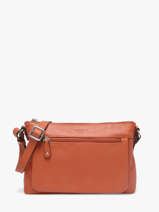 Cross Body Tas Confort Leder Hexagona Oranje confort 464778