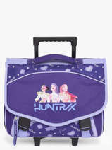 Boekentas Op Wieltjes 2 Compartimenten K-pop demon hunters Violet huntrix 26AJ203O