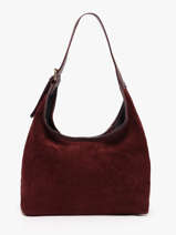 Schoudertas Velvet Caviar Leder Milano Violet velvet caviar VC26062