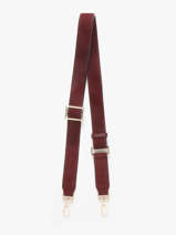 Schouderriem Etrier Rood altesse suede EASU070M