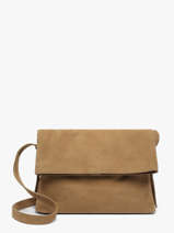 Cross Body Tas Cavalier Nubuck Leder Etrier Bruin cavalier nubuck ECAN135M