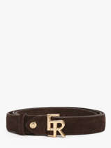 Riem Etrier Bruin equestre croco EEQC414C