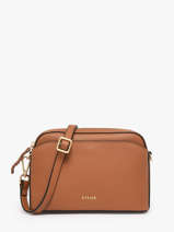 Cross Body Tas Torsade Leder Etrier Bruin torsade ETOS227S