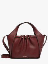 Handtas Foudre Leder Etrier Rood foudre EFOD238M