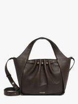 Handtas Foudre Leder Etrier Bruin foudre EFOD238M