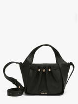 Cross Body Tas Foudre Leder Etrier Zwart foudre EFOD238S