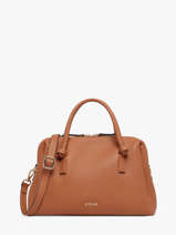Handtas Sienne Leder Etrier Bruin sienne ESIN220M