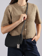 Cross Body Tas Ecuyer Leder Etrier Zwart ecuyer EECU1201-vue-porte