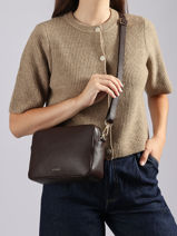 Cross Body Tas Tradition Leder Etrier Bruin tradition ETRA141M-vue-porte