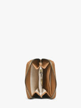 Portemonnee Woomen Bruin ellebore WHEB99-vue-porte