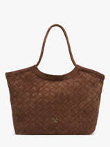 Schoudertas A4 Formaat Aubepine Woomen Bruin aubepine WAUB03