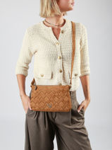 Cross Body Tas Aubepine Woomen Bruin aubepine WAUB45-vue-porte