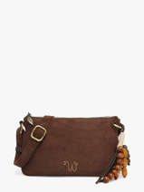 Cross Body Tas Ginseng Woomen Bruin ginseng WGIN01