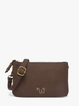 Cross Body Tas Neflier Pearl Woomen Bruin neflier pearl WNEP45